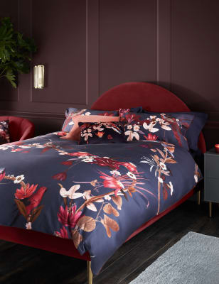 

Ropa de cama floral 100% algodón - Navy Mix, Navy Mix
