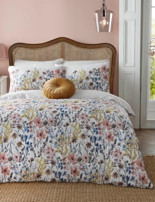 

Laura Ashley Pure Cotton Sateen Aspden Bedding Set - Ochre, Ochre