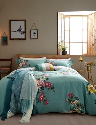 

Joules Pure Cotton Cotswold Floral Bedding Set - Multi, Multi