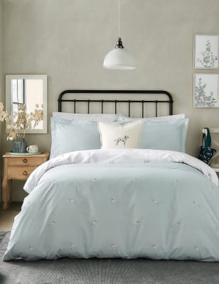 

Sophie Allport Pure Cotton Dalmatian Bedding Set - Sky Blue, Sky Blue