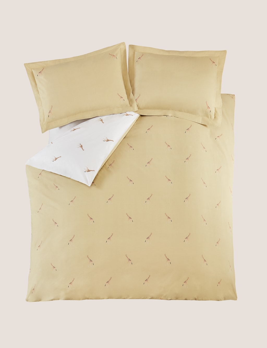 Pure Cotton Percale Giraffe Bedding Set image 3