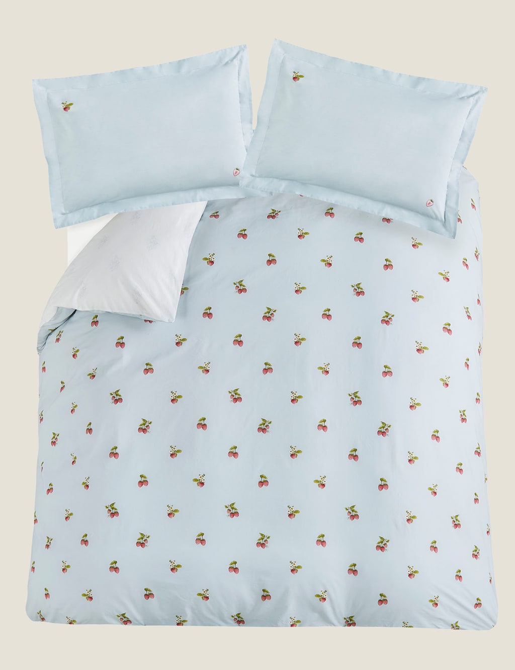 Pure Cotton Strawberries Bedding Set image 3