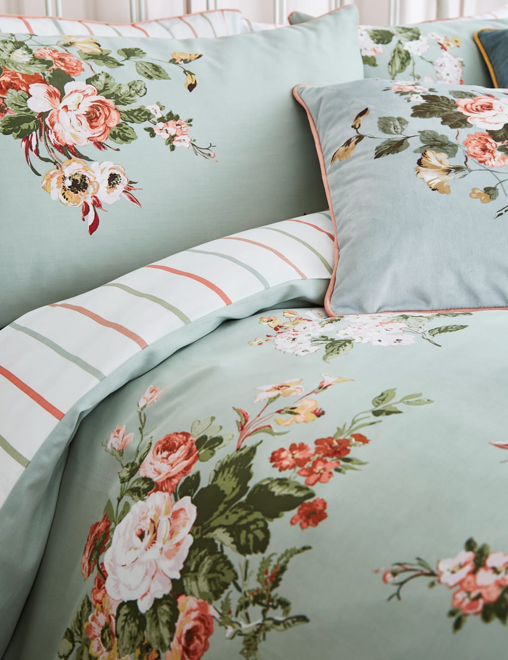 2 Pack Pure Cotton Rosemore Pillowcases