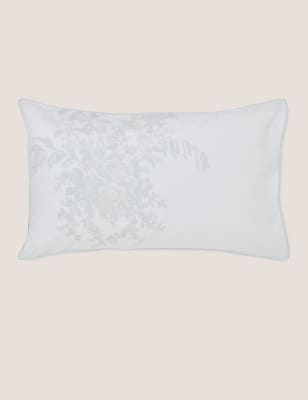 

Laura Ashley 2er-Pack Kissenbezüge mit Picardie-Fenchel-Motiv - Hellgrau, Hellgrau