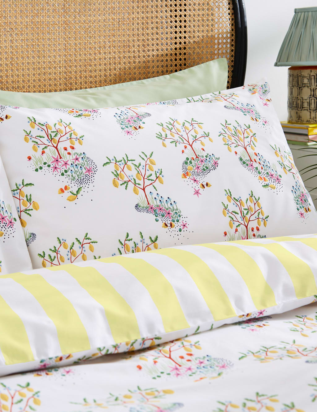 Pure Cotton Lemon Trees Bedding Set image 2