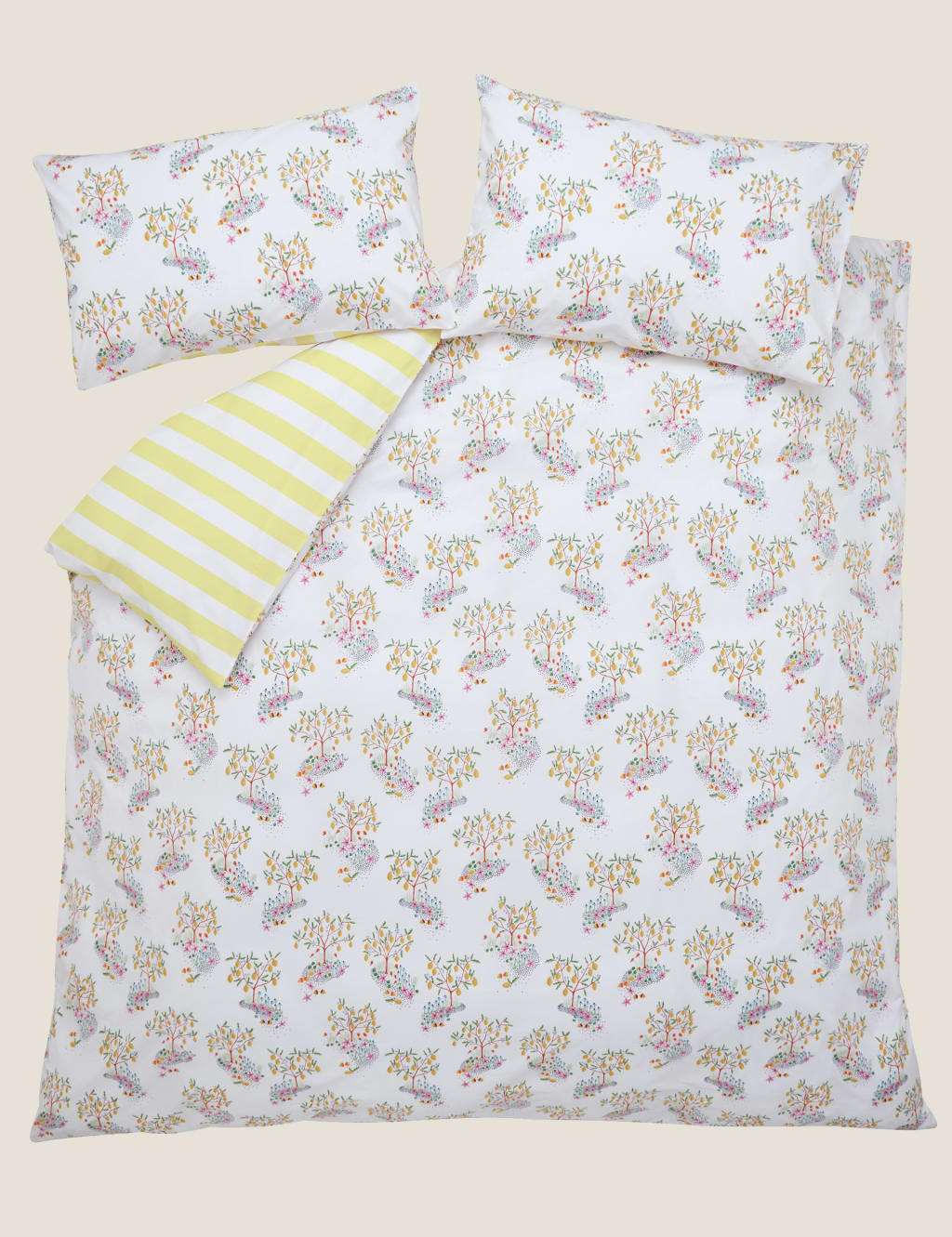 Pure Cotton Lemon Trees Bedding Set image 3