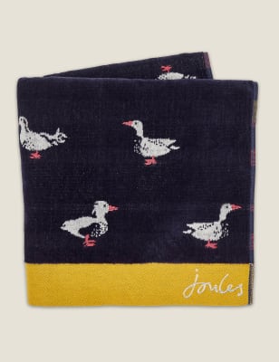 

Joules Toalla 100% algodón con diseño de patos - Navy, Navy