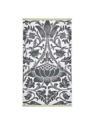 William Morris At Home Pure Cotton Lodden Towel - BATH - Multi, Multi