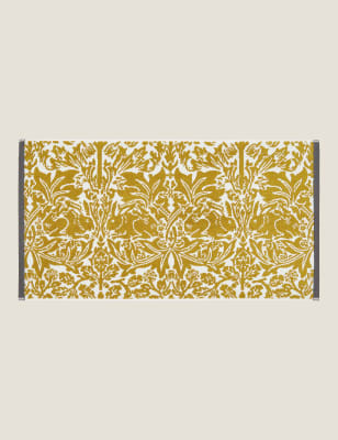 

William Morris At Home Pure Cotton Brother Rabbit Bath Mat - Ochre, Ochre