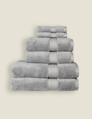 Christy Supreme Hygro Towel - EXL - Silver, Silver,White