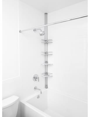 

Oxo Carrito con poste de aluminio de extensión rápida - Negro/Plata, Negro/Plata