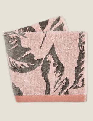 Ted Baker Cotton Blend Urban Forager Towel - EXL - Soft Pink, Soft Pink