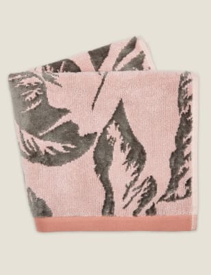 Ted Baker Cotton Blend Urban Forager Towel - BATH - Soft Pink, Soft Pink