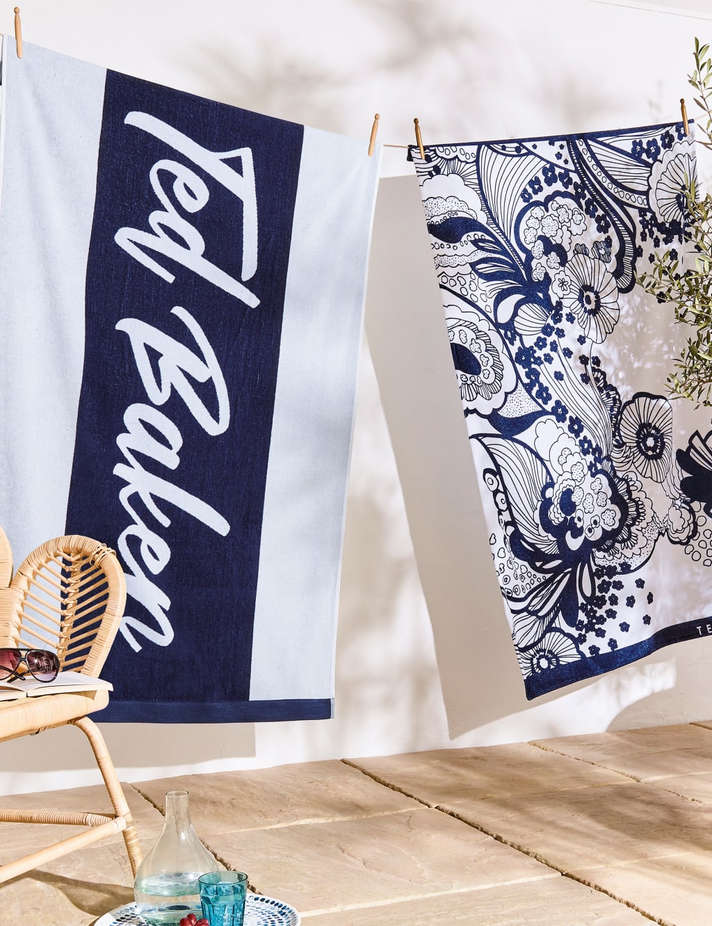 Pure Cotton Branded Beach Towel image 2