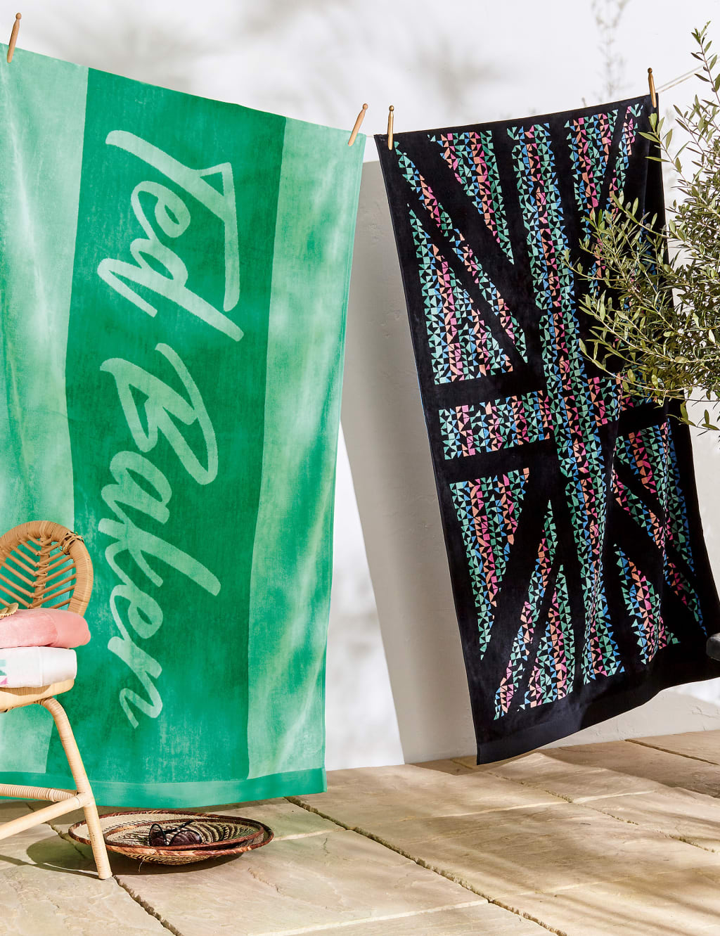 Pure Cotton Branded Beach Towel image 2