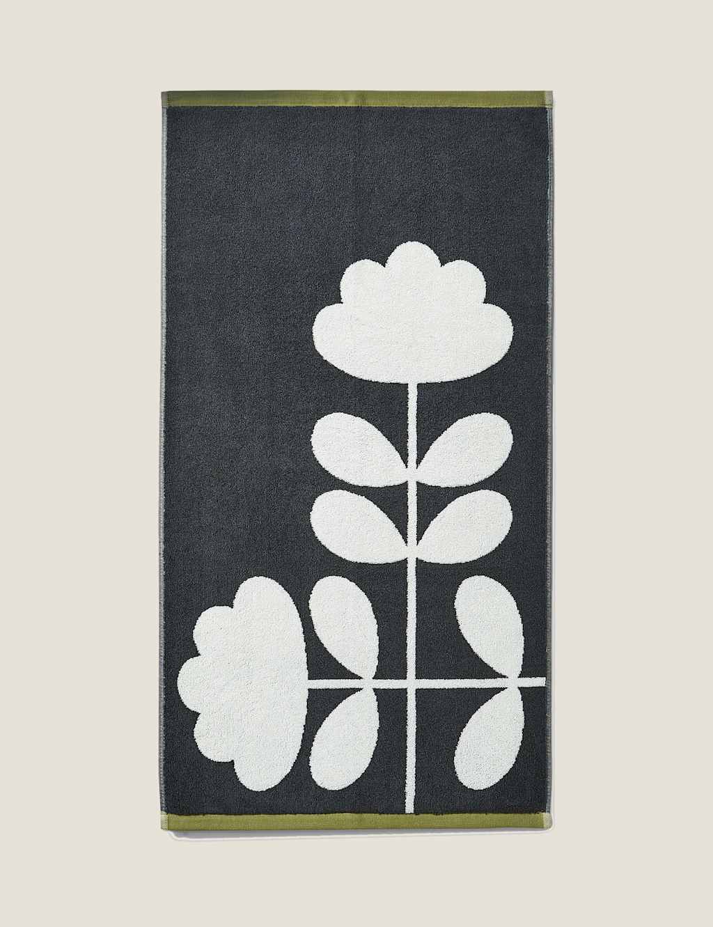Pure Cotton Cut Stem Bath Mat image 2