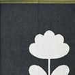 Pure Cotton Cut Stem Bath Mat - moss