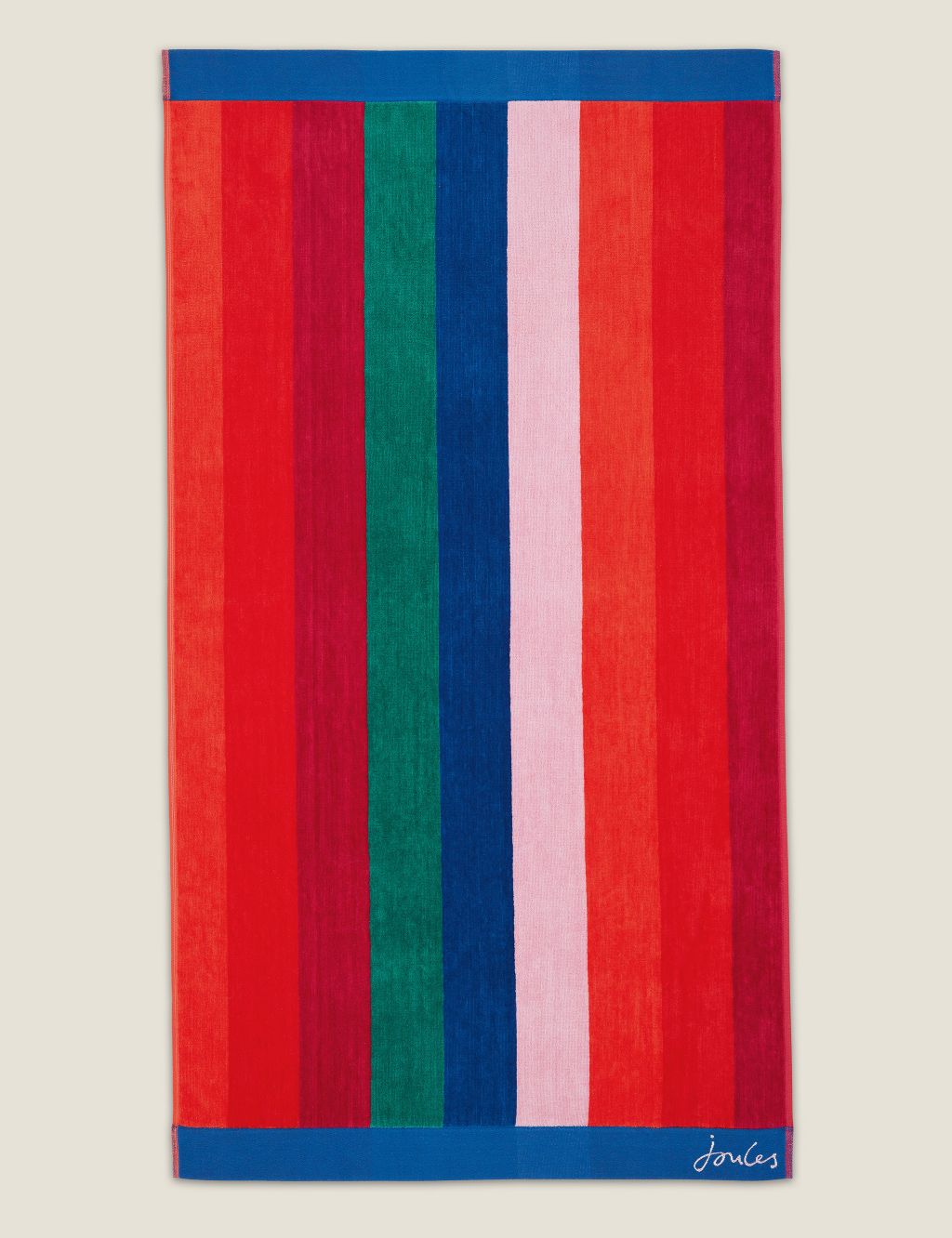 Pure Cotton Rainbow Stripe Towel image 2
