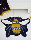 Χαλάκι μπάνιου Bee Clean από 100% βαμβάκι