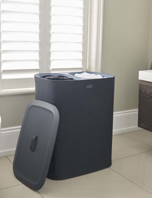 

Joseph Joseph 90 Litre Laundry Basket - Black, Black