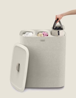 

Joseph Joseph Tota Trio 90L Laundry Separation Basket - Ecru, Ecru