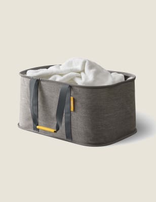 

Joseph Joseph Hold-All Collapsible Laundry Basket - Grey, Grey