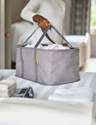 Hold-All Collapsible Laundry Basket