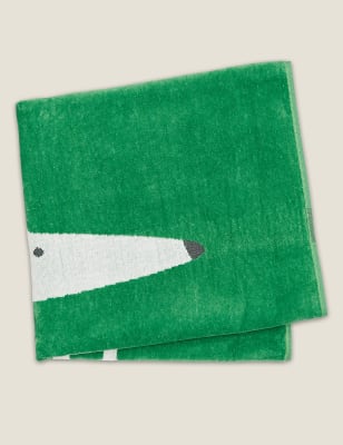 

Scion Pure Cotton Mr Fox Towel - Green Mix, Green Mix