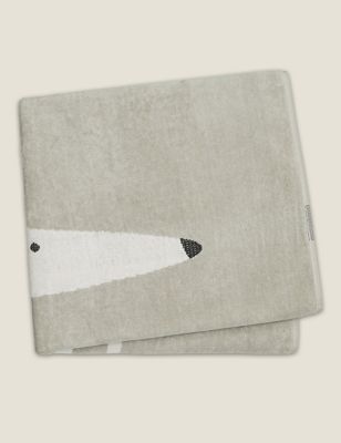 

Scion Pure Cotton Mr Fox Towel - Grey Mix, Grey Mix