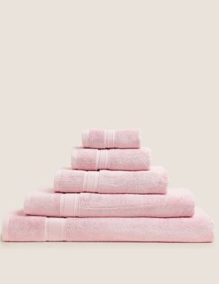 

Autograph Hotel Bamboo Blend Antibacterial Towel - Soft Pink, Soft Pink