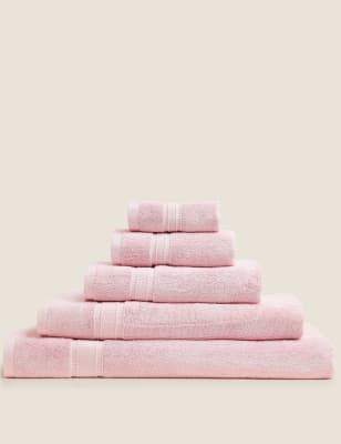 

Autograph Hotel Bamboo Blend Antibacterial Towel - Soft Pink, Soft Pink