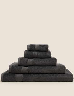 

Autograph Hotel Bamboo Blend Antibacterial Towel - Slate, Slate