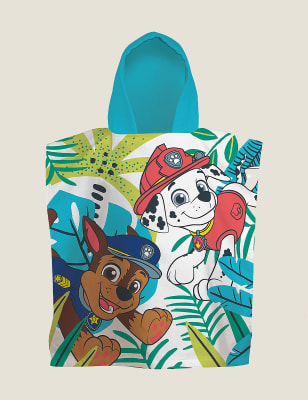 Paw patrol hot sale hooded towel