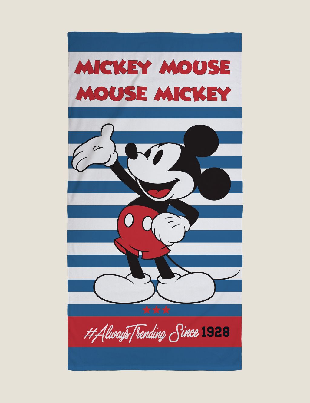 Pure Cotton Mickey Mouse™ Kids' Bath Towel image 1