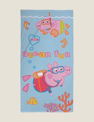 

Pure Cotton Peppa Pig™ Kids' Bath Towel - Multi, Multi