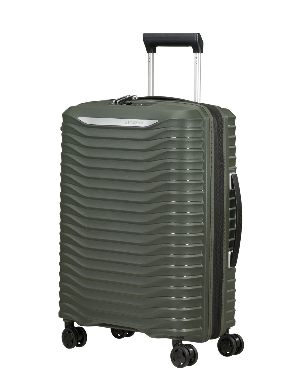 Upscape 4 Wheel Hard Shell Cabin Suitcase image 1