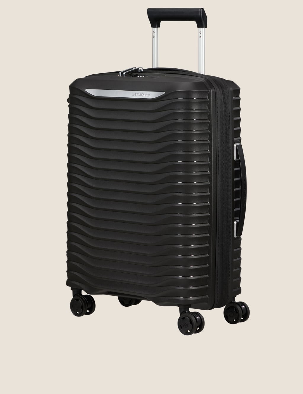 Upscape 4 Wheel Hard Shell Cabin Suitcase image 1