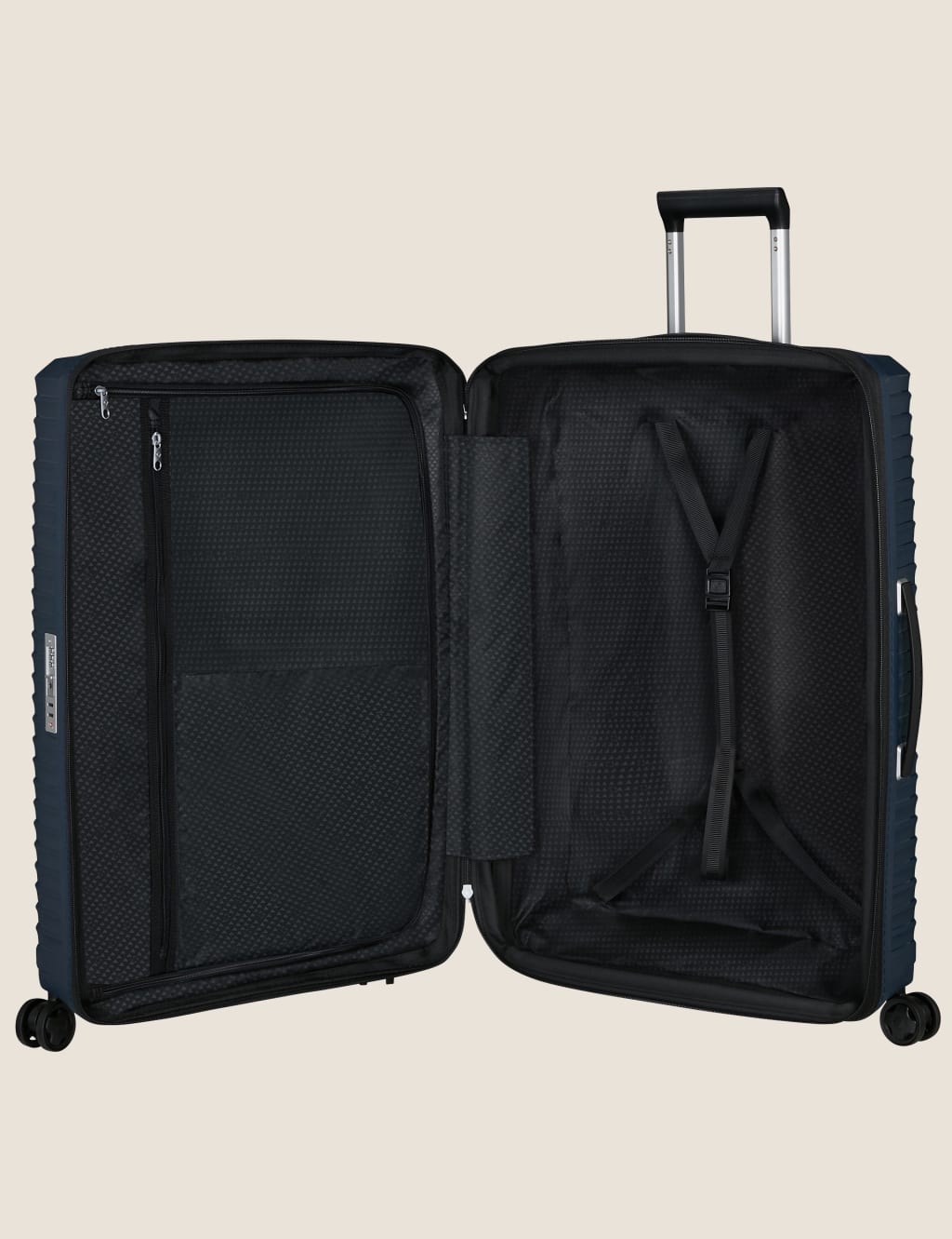 Upscape 4 Wheel Hard Shell Large Suitcase image 3