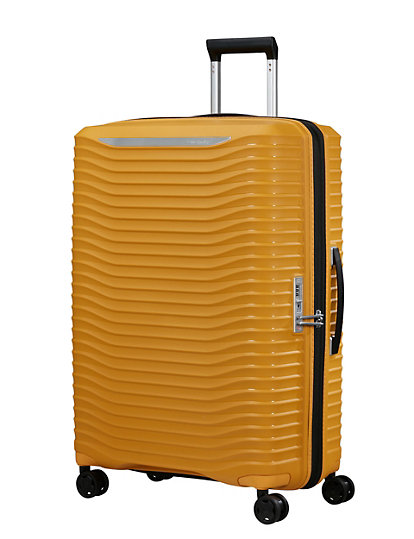 samsonite upscape 4 wheel hard shell large suitcase - 1size - bright yellow, bright yellow