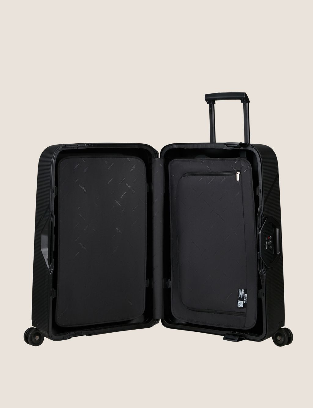 Magnum 4 Wheel Hard Shell Eco Medium Suitcase image 3
