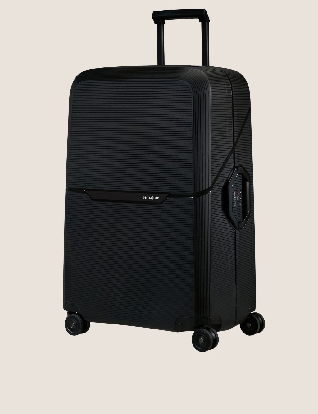 Magnum 4 Wheel Hard Shell Eco Large Suitcase image 1