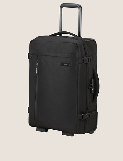samsonite roader 2 wheel soft cabin suitcase - 1size - black, black
