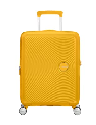 

American Tourister Maleta de cabina Soundbox de 4 ruedas con carcasa dura - Amarillo, Amarillo