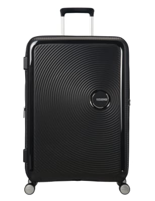 

American Tourister Maleta grande Soundbox de 4 ruedas con carcasa dura - Negro, Negro