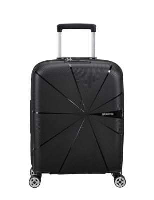 American Tourister Starvibe 4 Wheel Hard Shell Cabin Suitcase - Black, Black,Navy,Turquoise,Pink