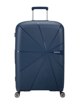 

American Tourister Maleta grande Starvibe de 4 ruedas con carcasa dura - Azulón, Azulón