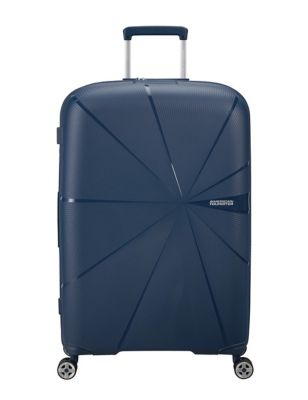 American Tourister Starvibe 4 Wheel Hard Shell Large Suitcase - Navy, Navy,Pink,Black