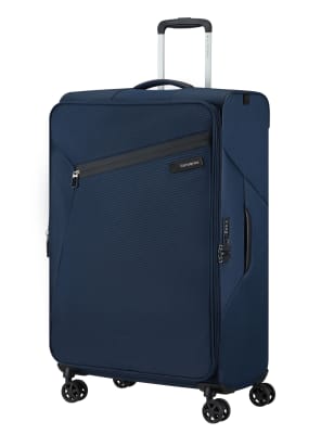 

Samsonite Großer Weichschalenkoffer mit 4 Rollen „Litebeam“ - Marineblau, Marineblau