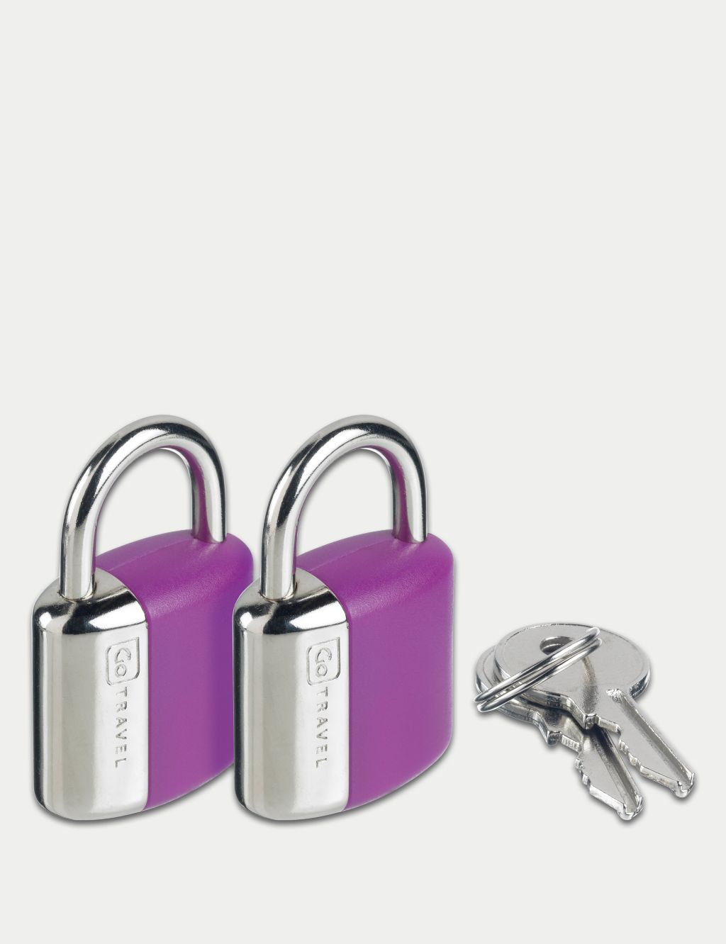 Set of 2 Glo Key Suitcase Locks