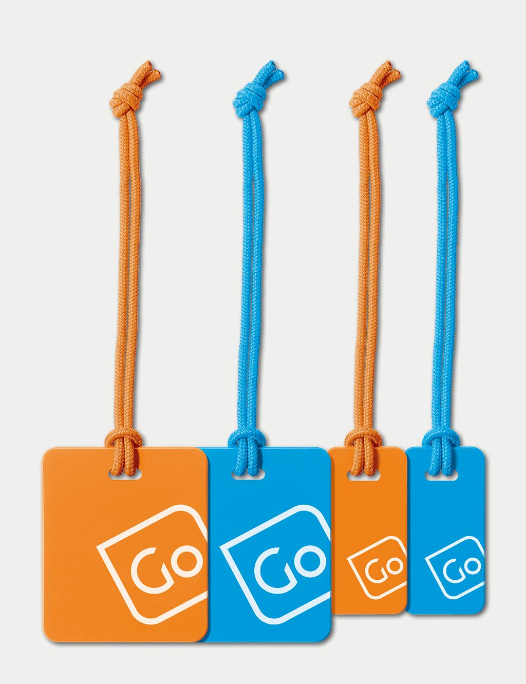 4pk Family Luggage Tags
